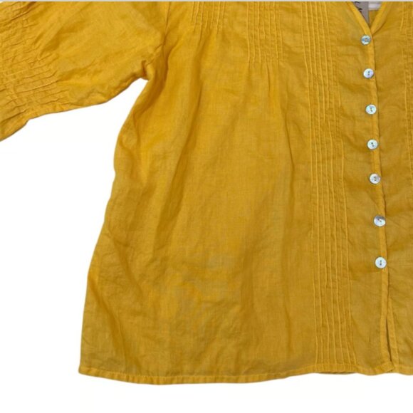 Sofia Pintuck Shirt - SUN - NWT - Picture 3 of 9